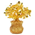 thumbnail image 1 of Ornamento de árbol de dinero fortuna adornamiento de árboles de negocios reglas de regalo decoración de cristal, 1 of 5