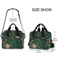 thumbnail image 2 of FORMRS Reusable Lunch Bag for Work School Leakproof Insulated Cooler with Adjustable Shoulder Strap, Tiger and Peacock Pattern, 2 of 6