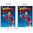 thumbnail image 4 of Superman-bandera de jardín temática. Regalo perfecto para fans, amigos y familiares, ideal para actividades al aire libre y decoración de fiestas.28CM*45CM, 4 of 5