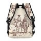 thumbnail image 4 of Disketp Cowboys Riding Horses Mochila Estampada para Hombre y Mujer – Mochila Ligera Clásica con Múltiples Bolsillos para Universidad, Trabajo y Viajes-One Size, 4 of 5