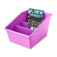 thumbnail image 5 of Pen+Gear Large Book Bin with 2 Removable Dividers, 10.24" x 13.8" x 7.8", Violet, 5 of 6