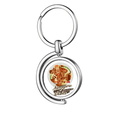 thumbnail image 1 of Porte-clés en Métal Traditionnel Singapour Rojak Rotation Porte-Clés, 1 of 2