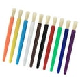 thumbnail image 6 of EHJRE 10/20Pc Round Flat Children Kids Paint Brush DIY Painting Art Supply, 6 of 9