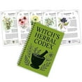 thumbnail image 4 of Witch's Herbal Codex Spiral Notebook Durable Cover Smooth Pages For Journaling And Notes Old Spiral Binding Plant Diary For Students Workers, 4 of 8