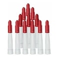 thumbnail image 1 of 24 Embouts de Buse de Calfeutrage, Embouts Applicateurs en Silicone Refermables pour Buses de Calfeutrage Blanches Inclut 12 Buses de Calfeutrage Blanches et 12 Buses de Calfeutrage Rouges, 1 of 4