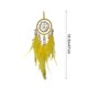 thumbnail image 3 of Colgante de cristal para coche, atrapasueños de plumas, campanilla de viento, decoración de pared, exquisito adorno para interior de coche, cristal de alta calidad, decoración única para el, 3 of 7