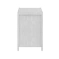 thumbnail image 2 of Solid Wood White Night Stand, Bedside Table, End Table, Desk with Drawers for Living Room, Bedroom, 2 of 5