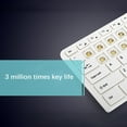 thumbnail image 4 of Clearance Items! Topliu Wireless Silent 2.4G Keyboard and Mouse Set,HK-06 Thin Wireless,1600DPI Mouse,Compact Design for Home Office,School,and Travel,Perfect for Laptops and PCs, 4 of 9