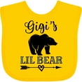 thumbnail image 3 of Inktastic Gigi Lil Bear Grandson Boys Baby Bib, 3 of 4