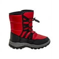 thumbnail image 2 of Rugged Bear Little Kids Boys Snow Boots - Red/Black, 3, 2 of 5