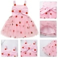 thumbnail image 6 of IDOPIP Baby Girls Tutu Dress Summer Sleeveless Ruffle Tulle Sundress Backless Party Princess Dresses, 6 of 7