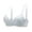 Gray, variant on Azrian Womens Plus Size Bras,Women's Steel Free Bra Lace Breathable Gathering Thin Triangular Cup Girl's Underwear Small Bra Bras