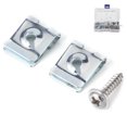 thumbnail image 2 of AMONIDA 200pcs/Set Acier au Manganèse U-Clips avec Autotaraudage Vis Kit Assortiment, 2 of 8
