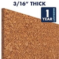 thumbnail image 4 of Tablero de corcho Cork Tiles Quartet, 30 x 30 cm, natural, paquete de 4, 4 of 7