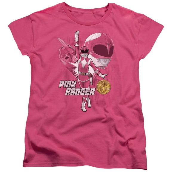 Power Rangers - Pink Ranger - Women's Short Sleeve Shirt - Small