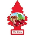 thumbnail image 4 of LITTLE TREES Car Air Freshener | Hanging Paper Tree for Home or Car | Wild Cherry | 24 Pack, 4 of 5