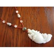 Dragon Fish Jade Necklaces by Feng Shui Import LLC