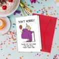 thumbnail image 4 of Tarjeta de cumpleaños RollupJoy Funny Rude Friendship para 50 a 90 cumpleaños, 4 of 6