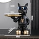 thumbnail image 4 of Bandeja de almacenamiento de escritorio para perros de resina Macarena bandeja de estatua Negro, 4 of 8