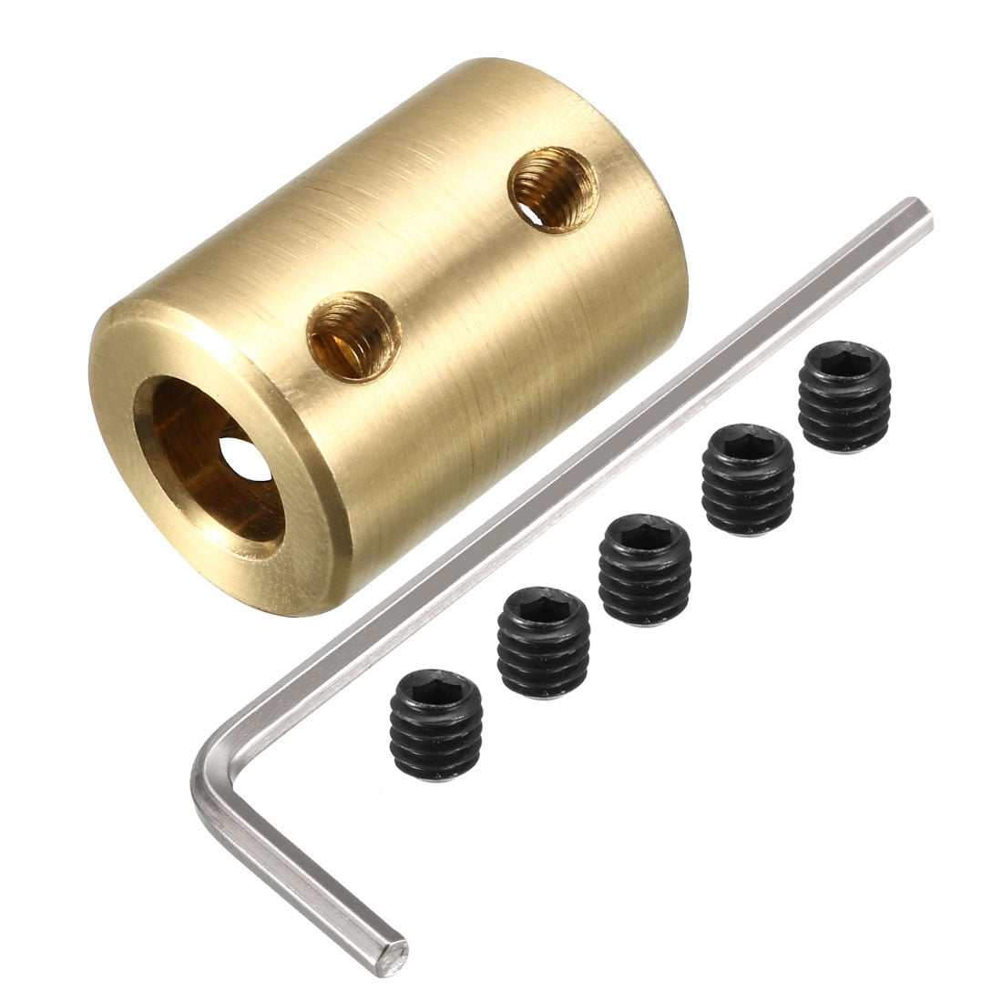 6mm to 8mm Copper DIY Motor Shaft Coupling Joint Adapter f Electric Car