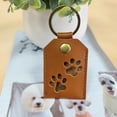thumbnail image 6 of Pet Hair Commemorative Keychain, Made of Leather and Featuring a Pet Paw Print, Safely Stores Precious Fur. Portable and Can Be Attached to a Bag or Key, It's the Perfect Gift for Pet Lovers, 6 of 6