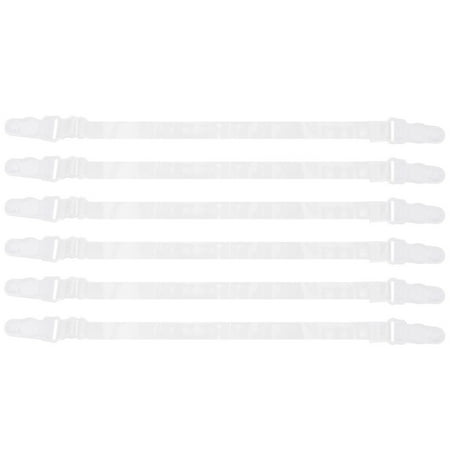

Bra straps 6 Pcs Transparent Bra Straps Non Adjustable Shoulder Straps Slip-Resistant Belts Women Underwear Accessories