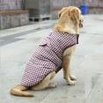 thumbnail image 2 of Dog Vest Fashion Reversible Plaid Pattern Dog Clothes Dog Coat Pet Jacket, 2 of 9