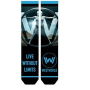 Westworld Live Without Limits Sublimated Panel Crew Socks