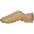 thumbnail image 4 of Unisex PU Leather Upper Slip-on Jazz Shoe with Up Elastic for Women and Men's Dance Shoes, 4 of 7
