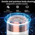 thumbnail image 4 of Pluxy Epil Pro 3.0 Cordless Facial Epilator & Eyebrow Razor - 2-in-1 Hair Remover for Face, Hands, Legs, Underarms, Bikini Line, 4 of 5