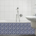 thumbnail image 2 of Wall Tile Vinyl Flower Wall Sticker Mural Tile Decal Waterproof Self-Adhesive Tile Sticker, MZ-2-118, Large, 2 of 9