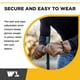 thumbnail image 4 of Guantes de trabajo Wells Lamont de piel de vacuno integral para hombre, 4 of 6