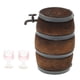 thumbnail image 3 of 1 juego de modelos de barriles para casa de muñecas, miniatura de madera, barril de cerveza, accesorios para casa de muñecas, decoración de jardín de hadas, pub y bar., 3 of 7