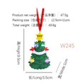 thumbnail image 1 of Adornos navideños de la familia Newstar, adornos colgantes, adornos navideños para árboles de Navidad, adornos navideños para parejas de erizos, 1 of 4