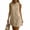 Khaki, variant on Sleeveless Tank Dress for Women Back Keyhole Linen Solid Casual Mini Dresses A-Line Summer Beach Hawaiian Shift Sundresses
