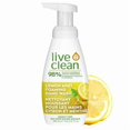 thumbnail image 3 of Live Clean Lemon Mint Foaming Hand Wash, 400 mL, 3 of 4