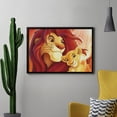 thumbnail image 5 of The Lion King Diamond Art Kits for Adults Diamond Art Gem Art Painting Full Drill Round Art Gem Painting Kit for Home Wall Decor, 5 of 6