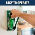 thumbnail image 3 of McKay Trituradora de Latas de Metal 16 Oz., Trituradora de Pared Resistente para Latas y Botellas de Aluminio con Abridor de Botellas Incorporado, Aparatos para el Hogar - Verde Cazador, 3 of 7