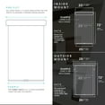 thumbnail image 3 of Chicology Snap-N'-Glide Cordless Roller Shade, Felton Truffle (Natural Woven) 67"W X 72"H, 3 of 9