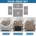 thumbnail image 6 of Kuiaobaty Cow Leopard Print Reclining Slipcover Soft Recliner Chair Cover Breathable Recliner Couch Cover Durable Reclining Sofa Slipcover with Side Pocket for Living Room, 6 of 8