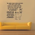 thumbnail image 3 of Do I Detect A Hint Of Minty Freshness? Donkey Shrek Movie Quote Vinyl Wall Art Wall Decal Wall Sticker Decoration Home Room Kids Childrens Room Boys Girls Nursery Kindergarten Size (30x30 inch), 3 of 3