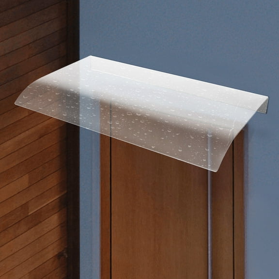 Wall Mounted Awning Canopy Clear Rain Shelter Window Awning Door Canopy Awning