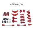 thumbnail image 4 of Vogacara 1/28 RC Car Swing Arms Shock Absorber Servo Arm Link Rod Kit Reemplazo de piezas Accesorios Reemplazo para WLtoys K969 K979 K989 Kits de construcción modelo Rojo, 4 of 6