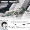thumbnail image 7 of Yuyamidu Butterfly Car Seat Arm Rest Cover Boho Mandala Flower Armrest Protectors for Most Car Truck SUV Van Car Interior Accessories Reusable Auto Arm Rest Cover, 7 of 7