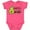 Vintage Hot Pink, variant on Inktastic Auntie's Little Avocado with Cute Baby Avocado Boys or Girls Baby Bodysuit