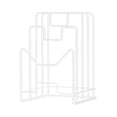 thumbnail image 3 of Soporte para tabla de cortar, soporte multiusos para tapa de olla, soporte para utensilios de cocina blanco, 3 of 9