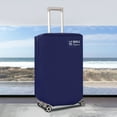 thumbnail image 1 of Waterproof Suitcase Protector Luggage Cover Baggage Dust Case Cover Suitcase Case Travel Organizer blue, 1 of 6
