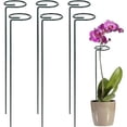 thumbnail image 1 of Soporte para Plantas 6 Piezas Anillo de Soporte para Plantas Anillo de Soporte de Jardín de Metal para Plantas Flores Verduras 40 cm, 1 of 5