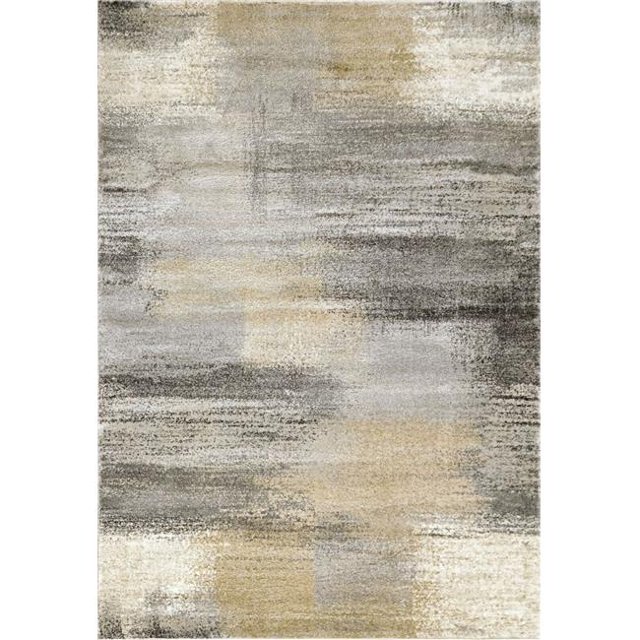 Dynamic Rugs BA243440900 2 ft. x 3 ft. 11 in. Bali 3440 Rectangle Modern Area Rug - 900 Grey