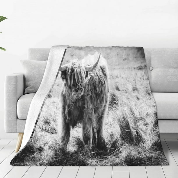 Balery Yak Manta de Felpa Suave y Acogedora – Cobija de Franela Aterciopelada para Cama, Lavable y Cálida para Sofá, Mascotas, Transpirable-60"x50"